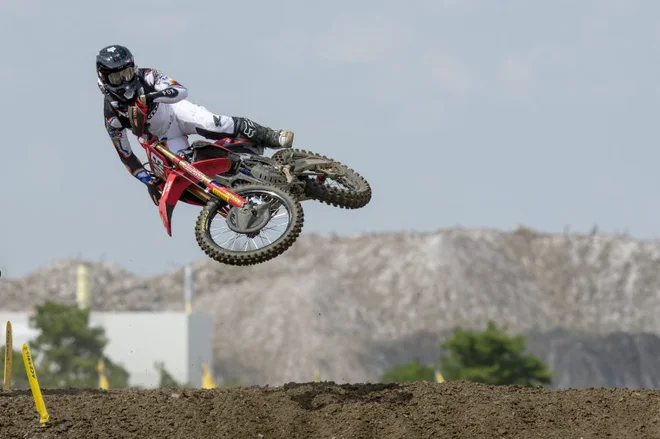 Tim Gajser se veseli izziva v Latviji. FOTO: Honda Racing