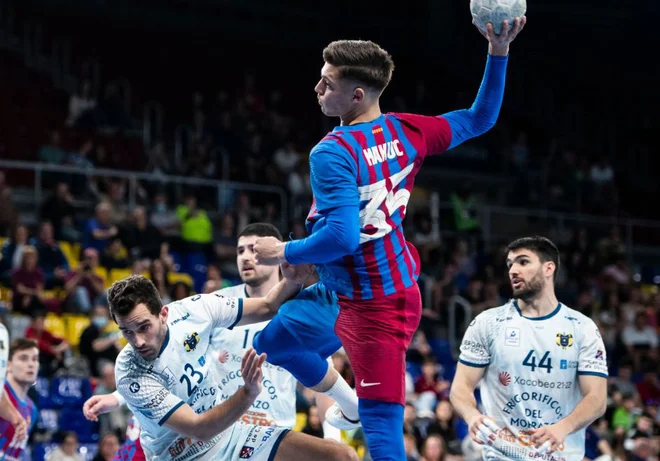 Domen Makuc se vrača po poškodbi. FOTO: EHF