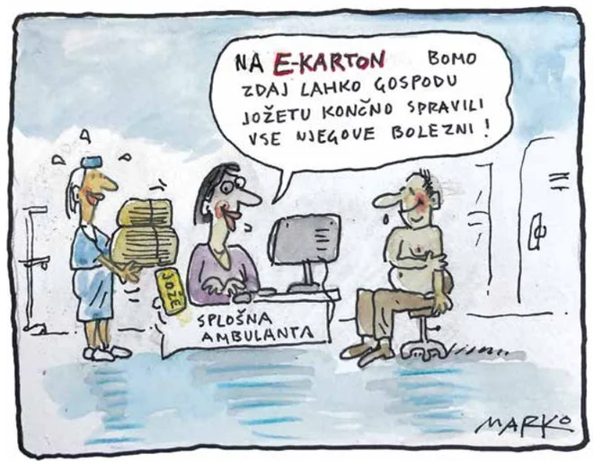KARIKATURA: Marko Kočevar