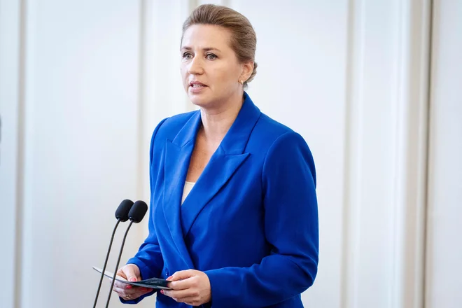 Premierka je odpovedala današnje obveznosti. FOTO: Mads Claus Rasmussen/AFP