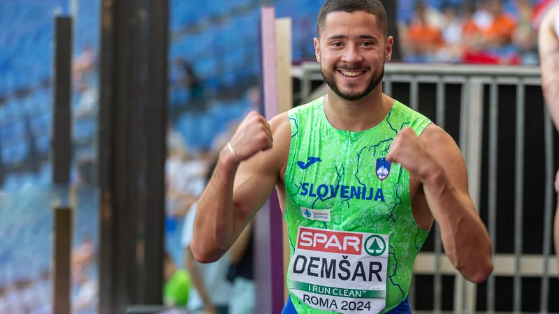 Jakob Filip Demšar je bil z 11. mestom in osebnim rekordom zelo zadovoljen. FOTO: Peter Kastelic/AZS