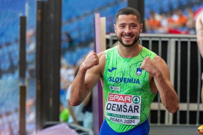 Jakob Filip Demšar je bil z 11. mestom in osebnim rekordom zelo zadovoljen. FOTO: Peter Kastelic/AZS