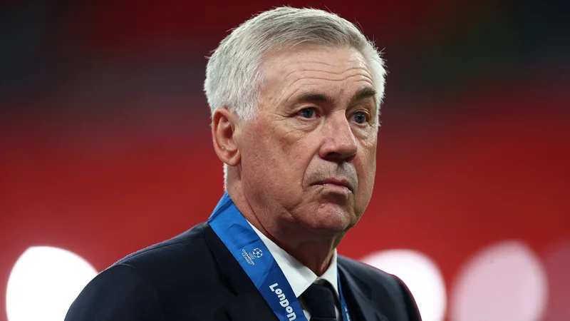 Trener Carlo Ancelotti je rekel eno, Real Madrid drugo. FOTO: Carl Recine/Reuters