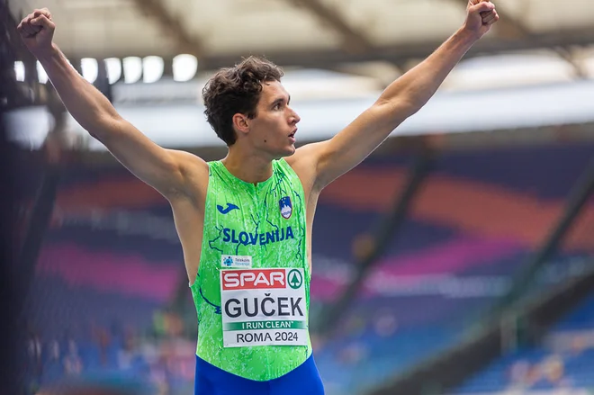 Matic Ian Guček se je v Rimu uvrstil med elito, danes ob 21.05 se bo boril za odličja. FOTO: Peter Kastelic/AZS