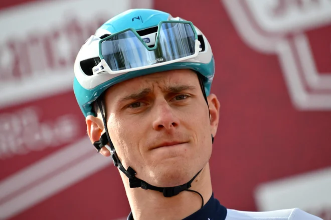 Matej Mohorič bo nastopil na dirki po Sloveniji. FOTO: Marco Bertorello/AFP