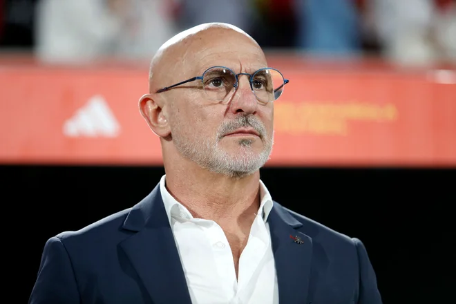 Luis de la Fuente je na dobri poti. FOTO: Jaime Reina/AFP
