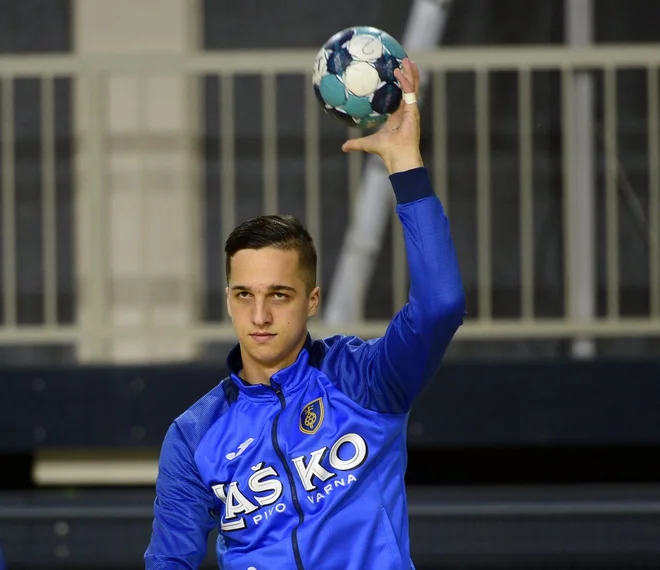 Tim Cokan je bil najboljši strelec Celja v 1. SRL. FOTO: Slavko Kolar
