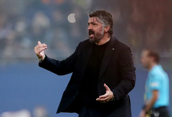 Gennaro Gattuso je veljal za zelo vročekrvnega igralca, na trenerski klopi pa mu zaenkrat ne gre vse po načrtih. Kako se bo spoprijel z muhastimi Hajdukovimi zvezdniki? FOTO: Cathrin Mueller/Reuters