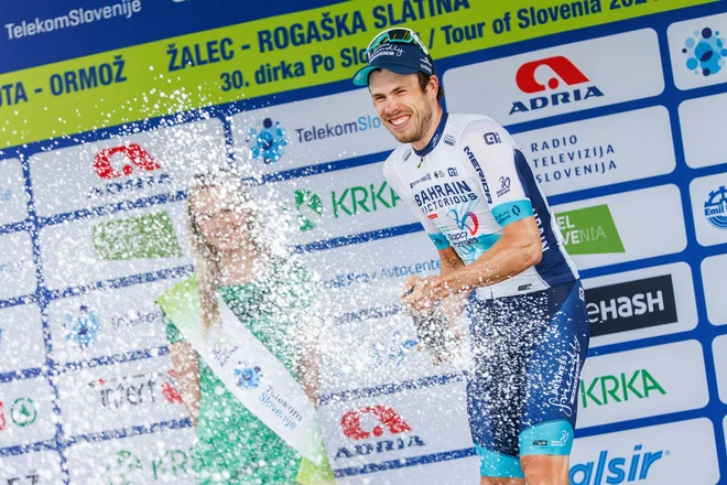 Phil Bauhaus se je veselil svoje druge zmage v Rogaški Slatini. FOTO: Matic Klanšek Velej/Sportida