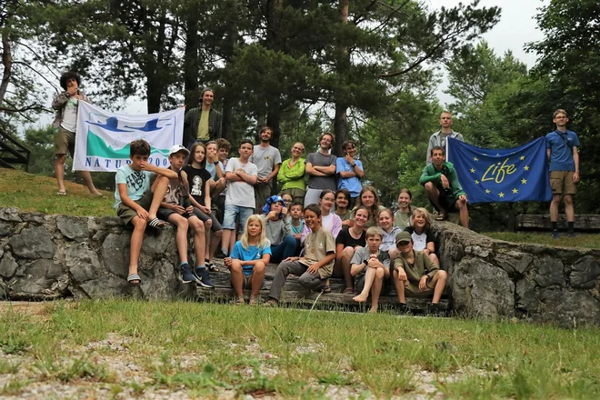 Mladinski ornitološki raziskovalni tabor FOTO: Dejan Bordjan