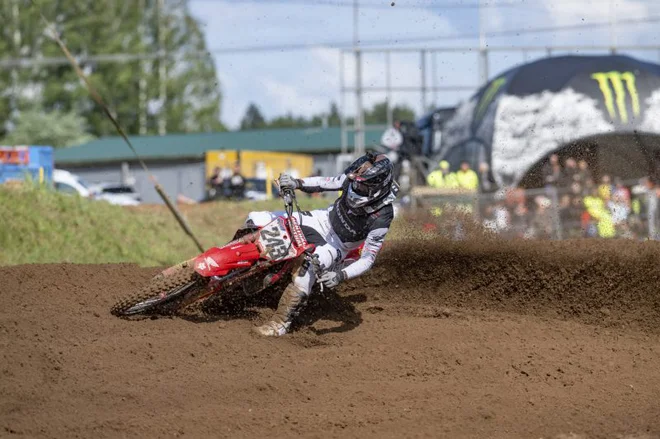 Tim Gajser brani vodstvo. FOTO: Honda Racing