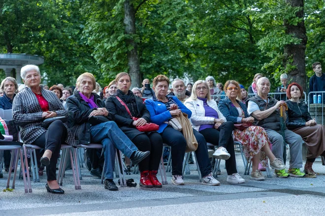 Skrb za starejše v naši družbi, ki doseganja visoke starosti ne vidi kot dosežka, še ni postala prioriteta, so ugotavljali razpravljavci.
FOTO: Voranc Vogel/Delo