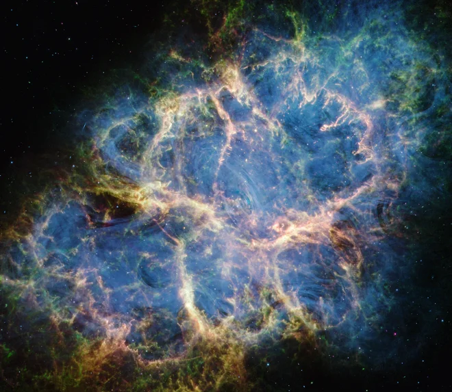 Novi posnetek meglice Rakovica z vesoljskim teleskopom James Webb FOTO: Nasa, Esa, CSA, STScI, T. Temim