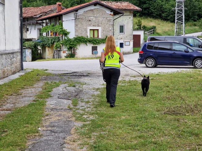 Da pes ve, koga išče oziroma po kateri sledi naj gre, mora dobiti čim bolj čist vzorec vonja pogrešanega, kot so osebni predmeti, oblačila, obutev ... FOTO: Zavod K9