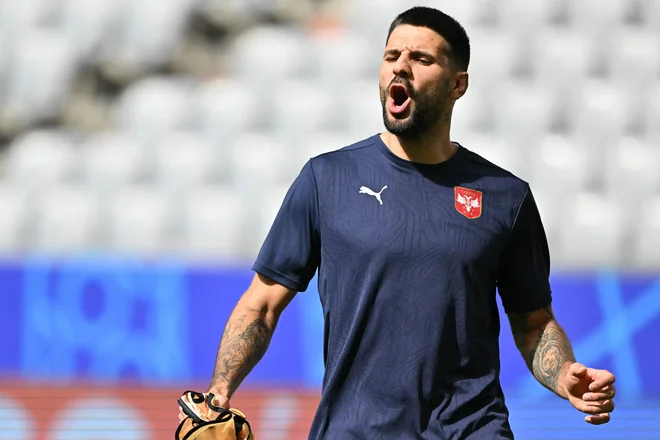 Aleksandar Mitrović hvali slovenski moštveni duh. FOTO: Miguel Medina/AFŠ