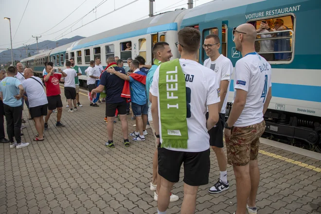 Navijaški vlak v München, 20. 6. 2024