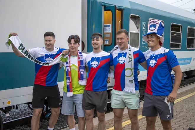 Navijaški vlak v München, 20. 6. 2024