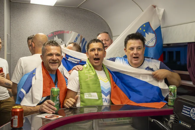 Navijaški vlak v München, 20. 6. 2024