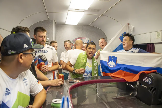 Navijaški vlak v München, 20. 6. 2024