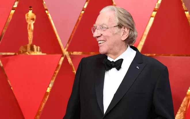 Donald Sutherland se je med dolgo igralsko kariero pojavil v več kot 190 filmih in televizijskih serijah. FOTO: Angela Weiss/AFP