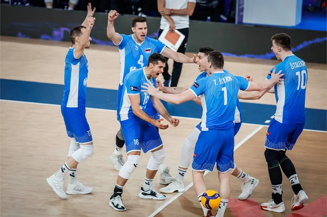 Nova zmaga, novo veselje. FOTO: Volleyballworld