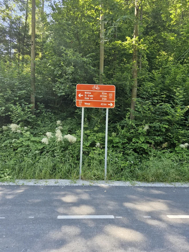 Steza je v celotni dolžini 35 kilometrov med Velenjem in Dravogradom asfaltirana, enotno označena ter ločena od prometa. FOTO: Beti Burger