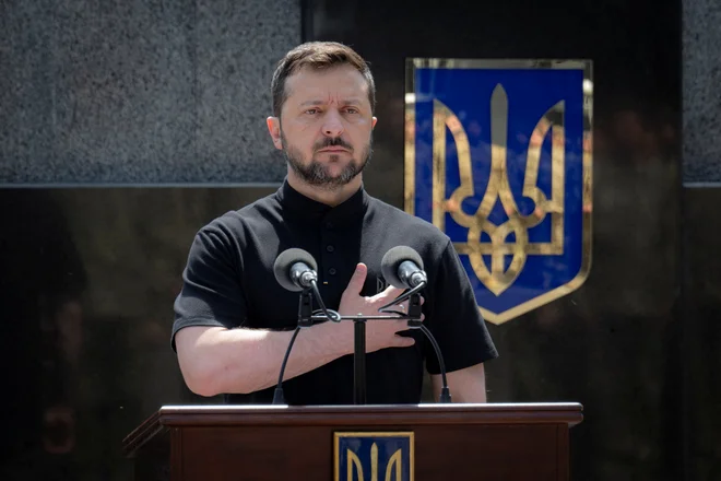 Zelenski. FOTO: Ukrainian Presidential Press Ser/Reuters