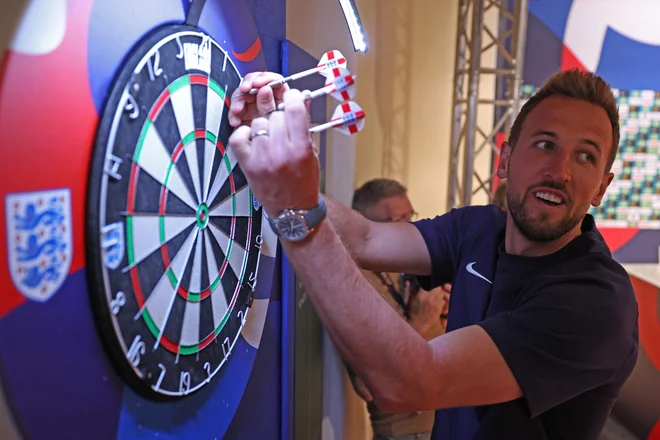 Bo Harry Kane zadel tako, kot v pikadu? FOTO: Adrian Dennis/AFP