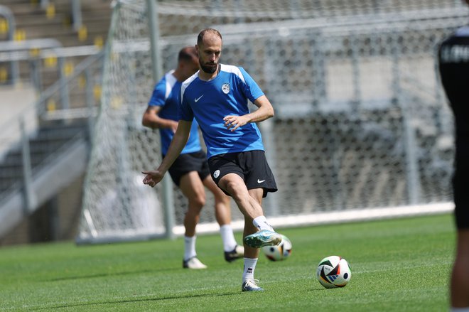 Jon Gorenc Stanković med treningom v Wuppertalu. FOTO: Leon Vidic