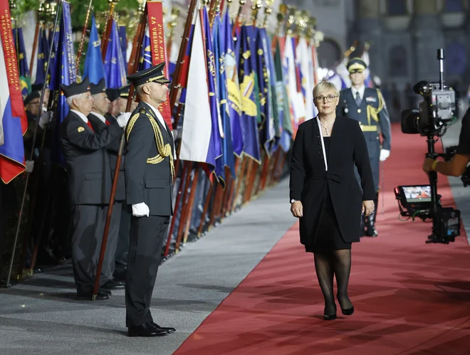 Državna proslava na Kongresnem trgu. FOTO: Jože Suhadolnik