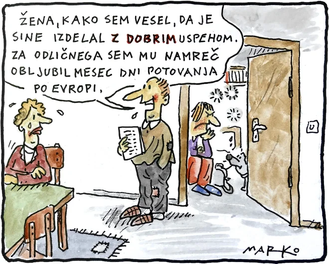 KARIKATURA: Marko Kočevar