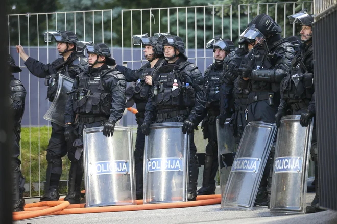 S policijo očitno ni večjih težav. FOTO: Jože Suhadolnik/Delo