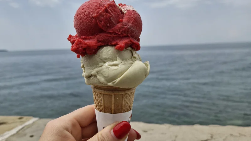 Če vzamem v zakup višanje cen v zadnjih petih letih, si znam predstavljati, kako naiven turist pravkar naroča sladoled in ni prepričan, ali je ob računu slišal pravo ceno. FOTO: Beti Burger