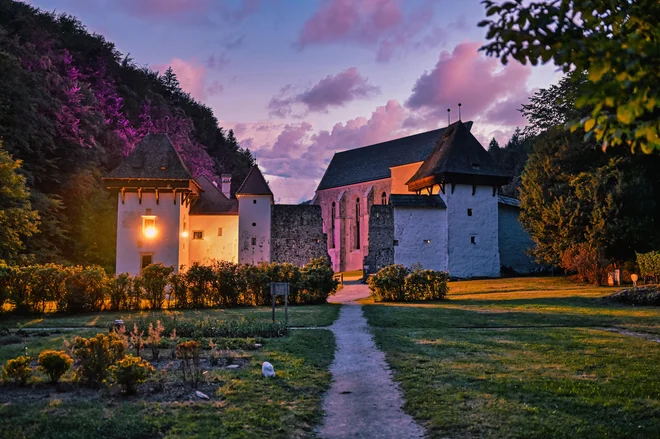 Žička kartuzija je nekdanji samostan, danes pa mesto za sprostitev, pobeg od vrveža. FOTO: Matej Nareks