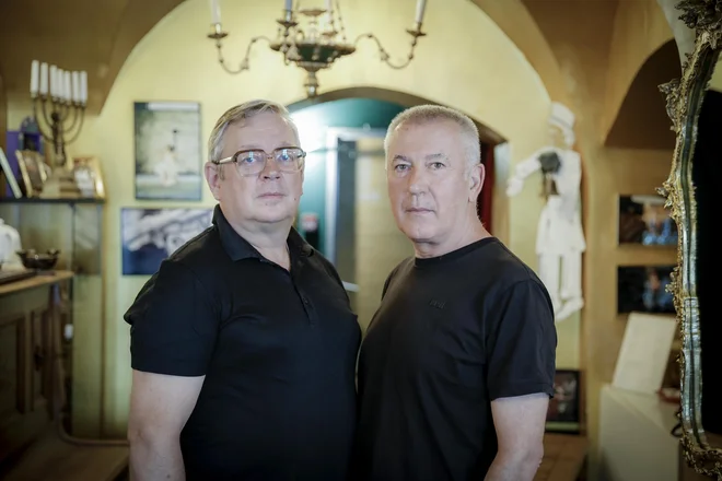 Robert Waltl in Ivica Buljan sta tandem, brez katerega ni Mini teatra. FOTO: Jože Suhadolnik