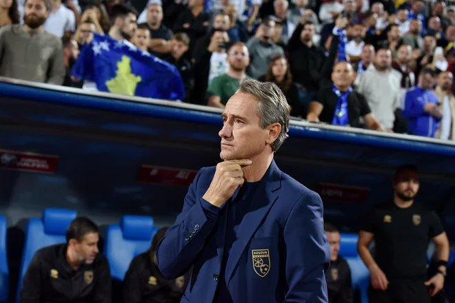Primož Gliha je nazadnje uspešno vodil reprezentanco Kosova. FOTO: Laura Hasani/Reuters