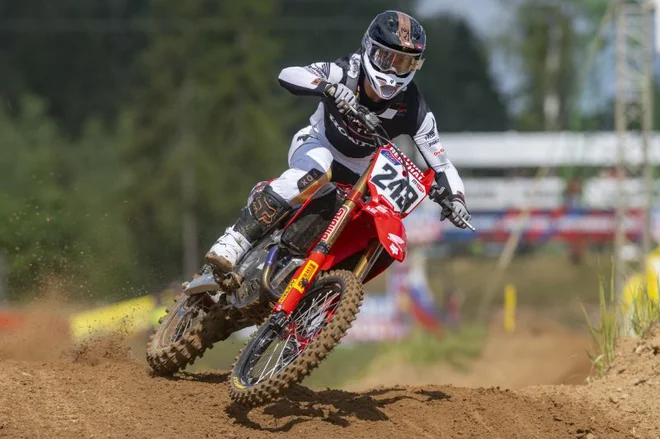 Tim Gajser je na koncu zasedel četrto mesto. FOTO: Honda Racing