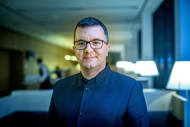 Podjetnik Žiga Vavpotič. FOTO: Voranc Vogel/Delo