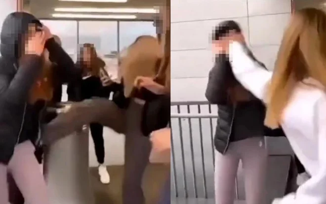 Medvrstniško nasilje ni več redkost, objave na TikToku so vabljive, a tudi v pomoč policiji. Fotografija je simbolična. FOTO: Tiktok