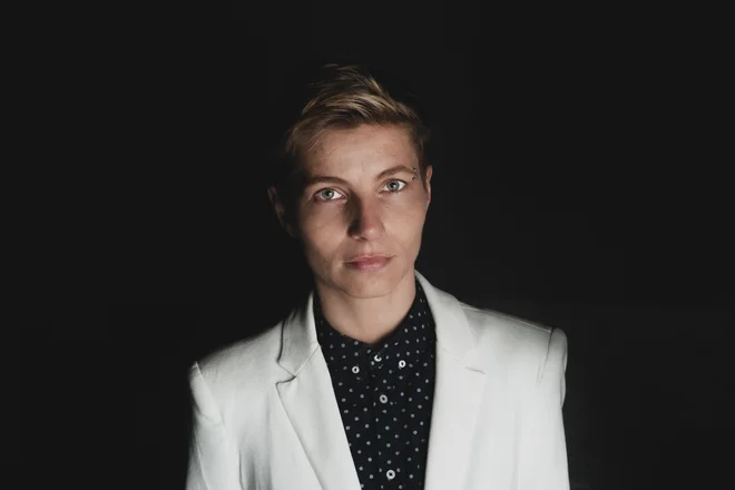Eva Vrtačič. FOTO: Tine Eržen/Delo