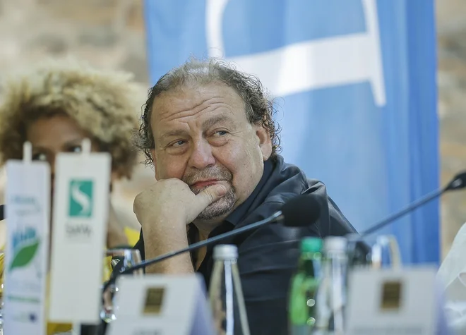 Darko Brlek, direktor Festivala Ljubljana, je ponosen, da v Ljubljani prvič gostuje celotna operna hiša Gledališča Majskega glasbenega festivala v Firencah, z orkestrom, zborom, vso tehniko in vodstvom. Foto Jože Suhadolnik