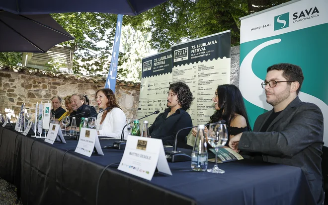 Na novinarski konferenci Ljubljana Festivala so predstavili nekaj nekaj skorajšnjih prireditev. Foto Jože Suhadolnik