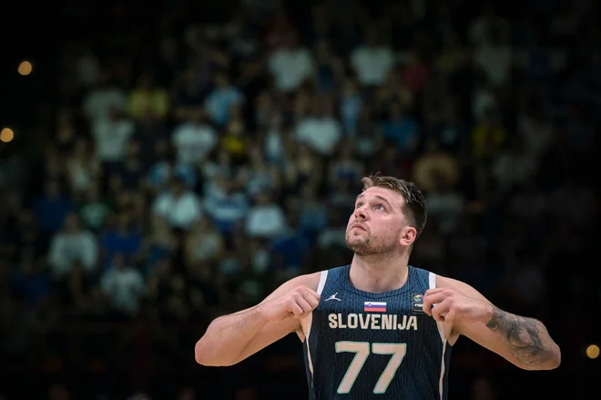Luka Dončić že pogleduje proti evropskemu prvenstvu 2025. FOTO: Aris Messinis/AFP