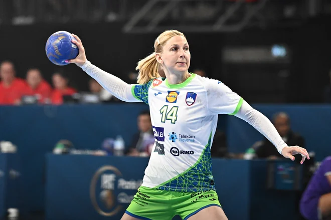 Tamara Mavsar uteleša duh slovenske reprezentance. FOTO: EHF