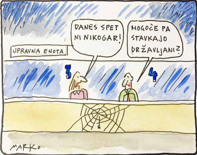 KARIKATURA: Marko Kočevar