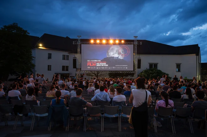 Film pod zvezdami je dobro obiskan dogodek. FOTO: Domen Pal