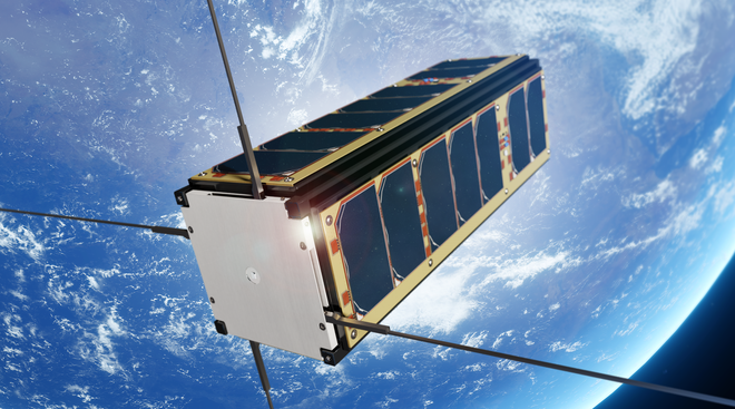 Nanosatelit Trisat-R FOTO: arhiv UM

 