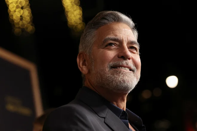 George Clooney je eden vidnejših podpornikov in mecenov ameriških Demokratov. FOTO: Mario Anzuoni/Reuters