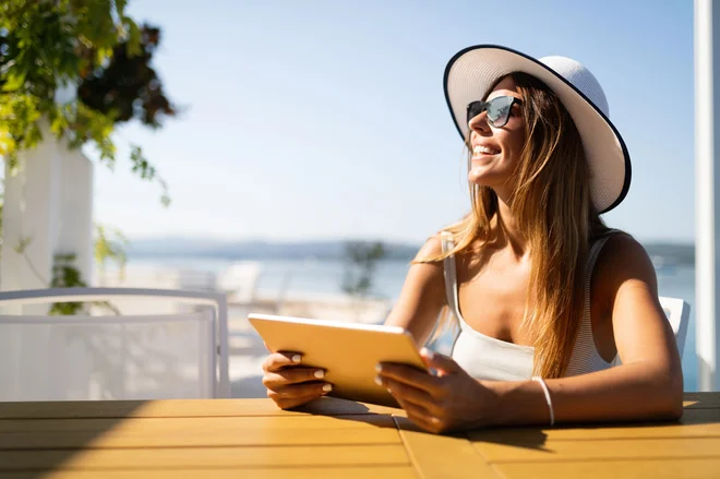 Z digitalnim Delom si vsak trenutek lahko privoščite daljše vikend branje, ki ga prinašata Sobotna priloga in Nedelo, zato izberite ponudbo Berem digitalno. FOTO: Depositphotos