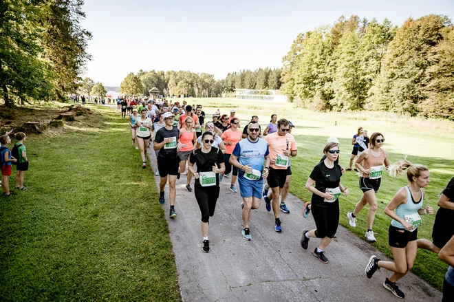 Pred tekom se lahko udeležite tudi treningov s trenerjem Klemnom Dolencem. FOTO: Arhiv Zavarovalnice Triglav